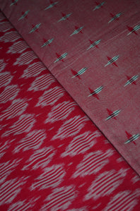 Handloom Pure Cotton Double Ikat Kurta Set ( This set includes 2.5 meters of a kurta Piece and 2.5 meters of a piece for a lower)