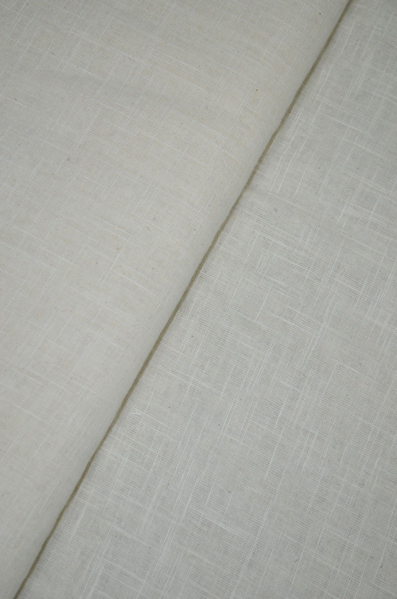 Dyeable Mulmul Textured Cotton Slub Fabric