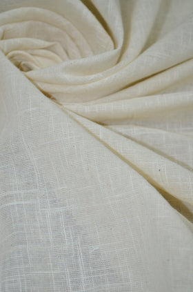 Dyeable Mulmul Textured Cotton Slub Fabric