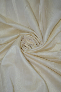 Dyeable Mercerized Cotton Golden Horizontal Lined Fabric