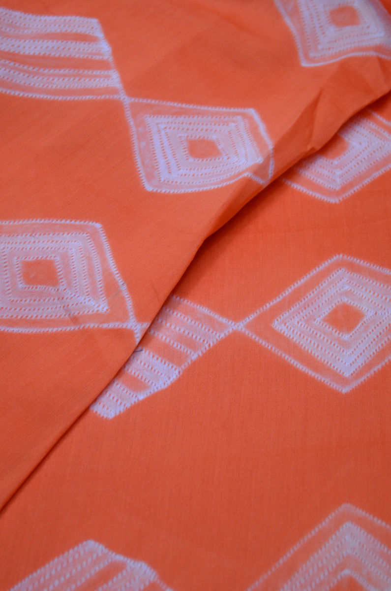 Pure  Handloom Silk Chanderi  Shibori  Fabrics