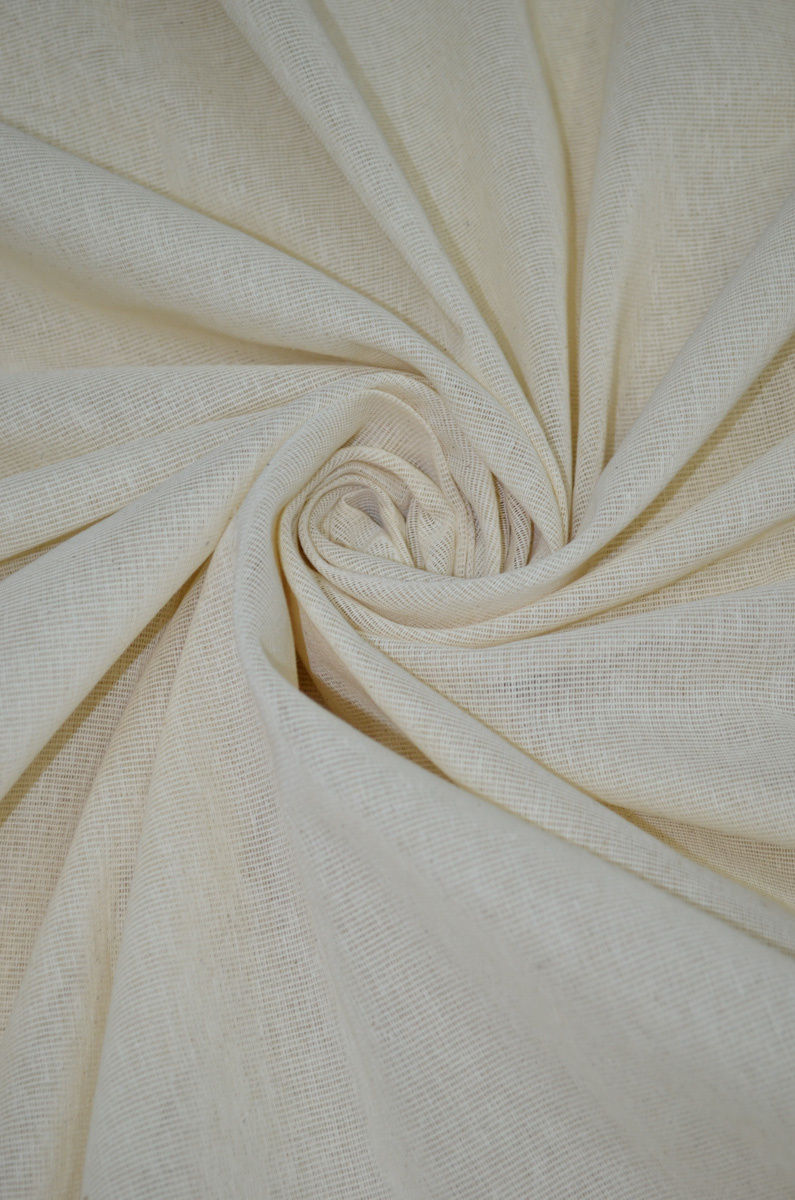 Mulmul Jaal (net) Bordered Fabric
