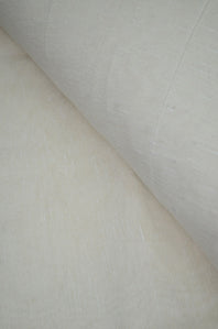 Dyeable Chanderi  Spun Cotton Textured Bordered Fabric