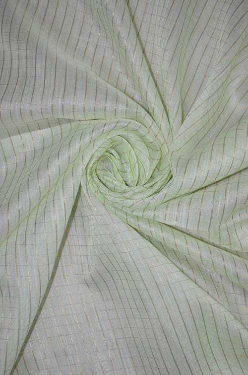 Chanderi Slub Textured Checkered Fabric ( TO BUY A QUANTITY OF 1.5,2.5,3.5 PLEASE CALL US AT 9930655009)