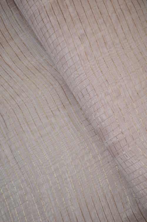 Chanderi Slub Textured Checkered Fabric ( TO BUY A QUANTITY OF 1.5,2.5,3.5 PLEASE CALL US AT 9930655009)