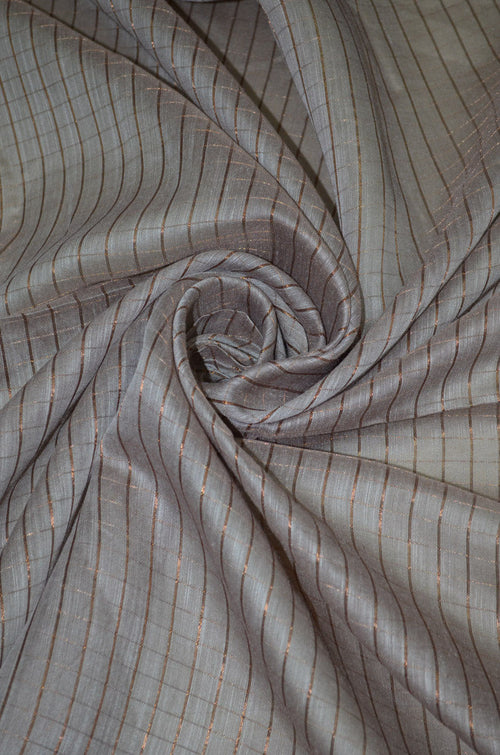 Chanderi Slub Textured Checkered Fabric ( TO BUY A QUANTITY OF 1.5,2.5,3.5 PLEASE CALL US AT 9930655009)