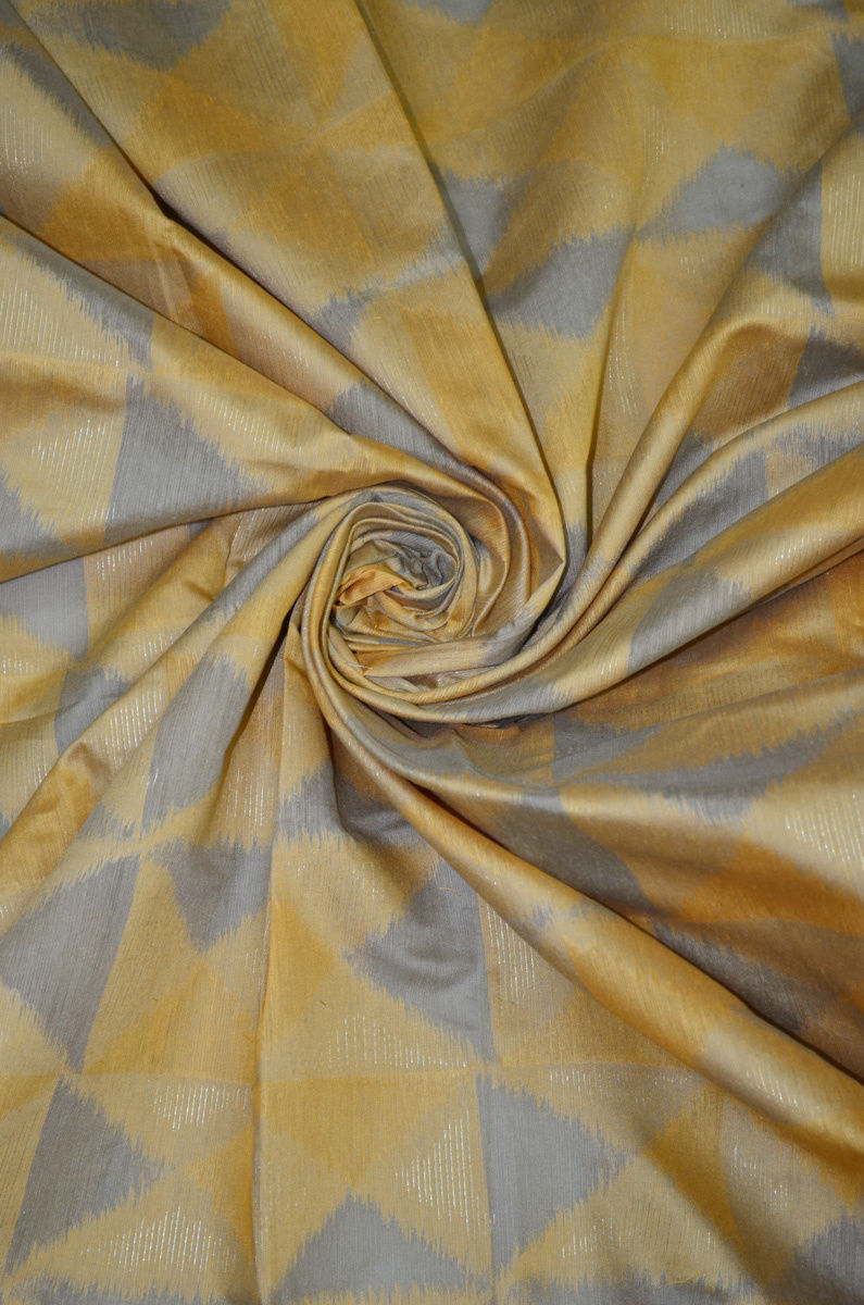 Chanderi Cotton by Silk Fabric