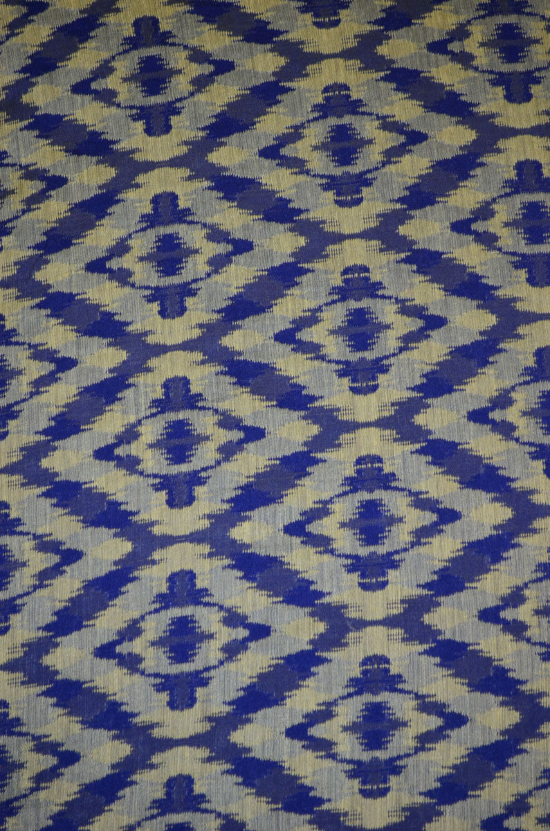 Chanderi Reversible Cotton by Silk Fabric