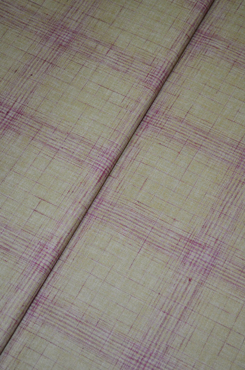 Mill Cotton khadi Slub Textured  Fabric ( TO BUY A QUANTITY OF 1.5,2.5,3.5 PLEASE CALL US AT 9930655009)