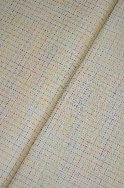 Mill Cotton khadi Slub Textured  Fabric ( TO BUY A QUANTITY OF 1.5,2.5,3.5 PLEASE CALL US AT 9930655009)