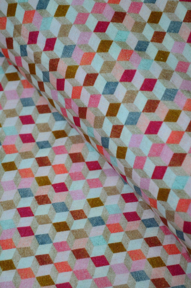 Digital Printed Linen Cotton Fabric