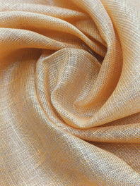 Handloom Pure Linen Tissue Fabric