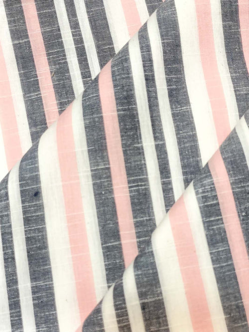 Handloom Pure Linen Tissue Fabric