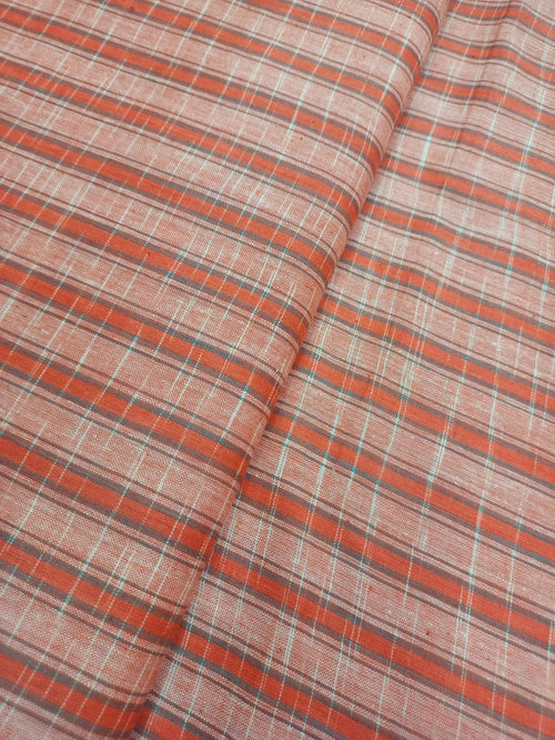 Semi Handwoven Handspun Pure Cotton Fabrics
