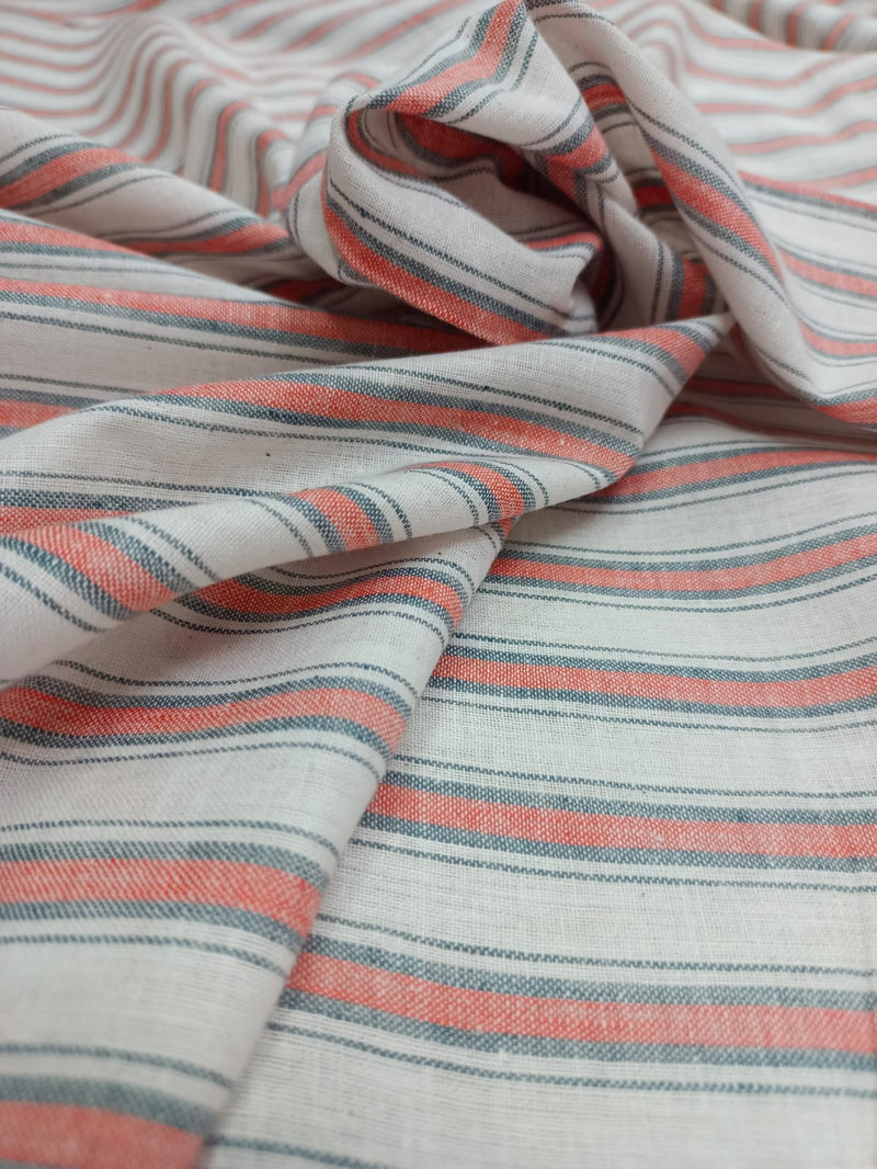 Semi Handwoven Handspun Pure Cotton Fabrics