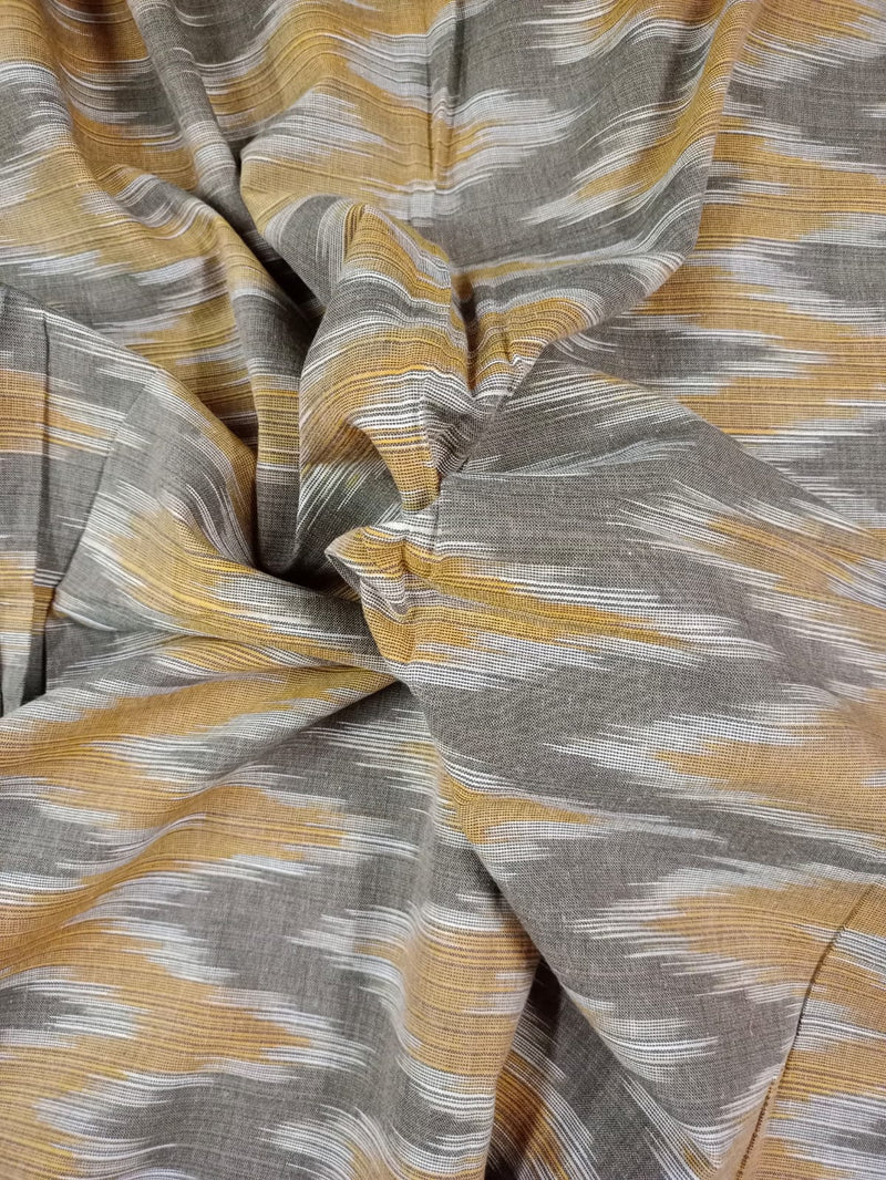 Semi Handloom Pure Cotton Fabric