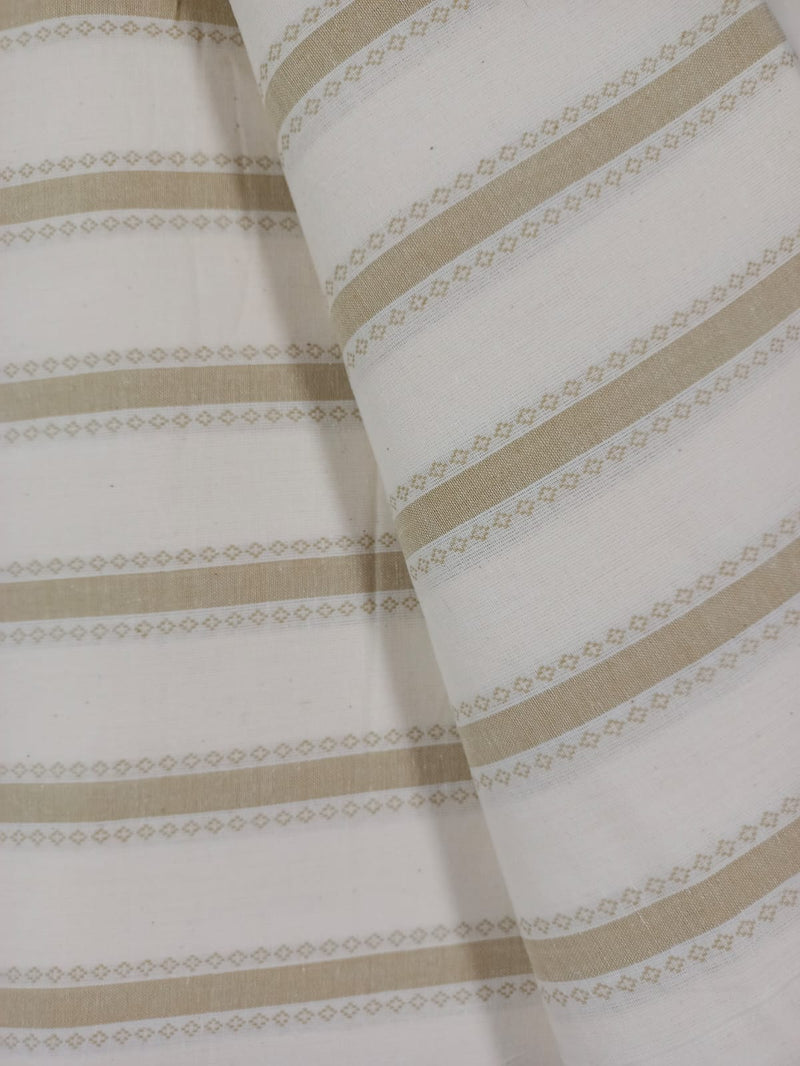 Semi Handloom Pure Cotton Fabric