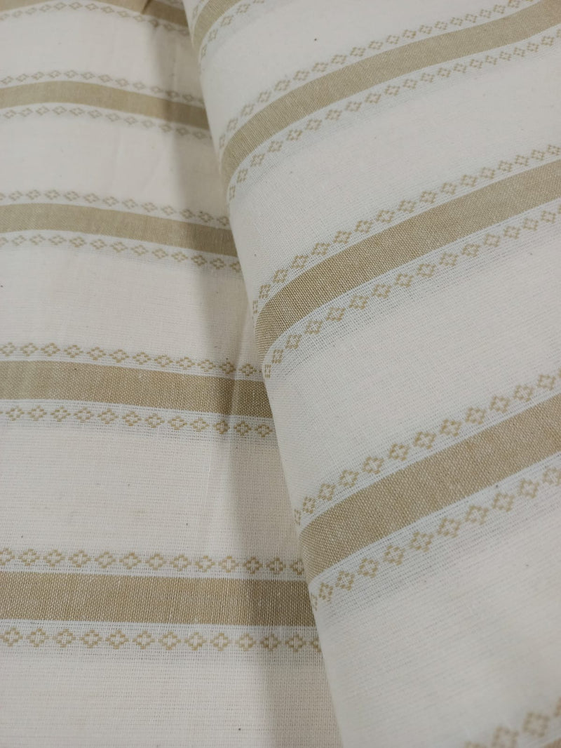 Semi Handloom Pure Cotton Fabric