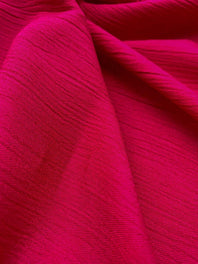 Mill Pure Crush Cotton Solid Coloured Liva Approved Fabric